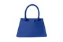 Lucky Bees 330 Bolso Azul de Saxo de Cuero de Polivinilo Elegante y Sofisticado para Mujer